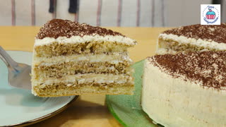 Готовлю Торт (Десерт) "Тирамису" со вкусом подтаявшего мороженого, очень нежный торт!