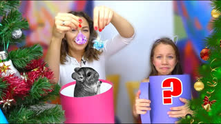 Вики Шоу Лучшее Видео - КРАСАВИЦА и ЧУДОВИЩЕ Чья Елка Страшнее Mistery Box Switch Up Challenge / Вики Шоу